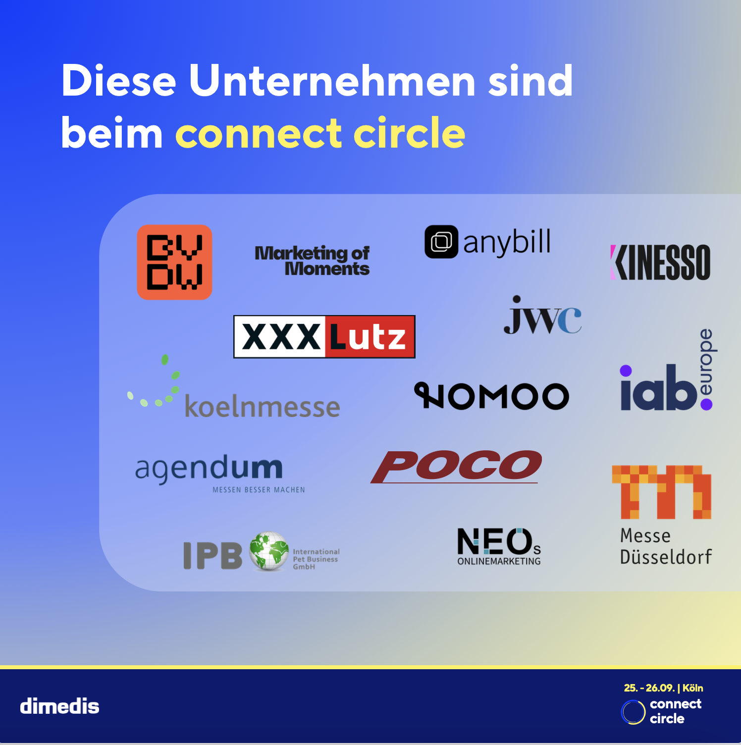 Connect circle dimedis unternehmen