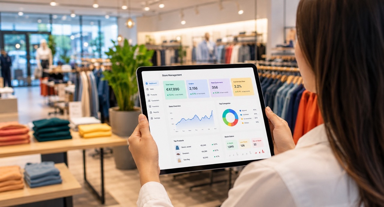 Dimedis retail store management
